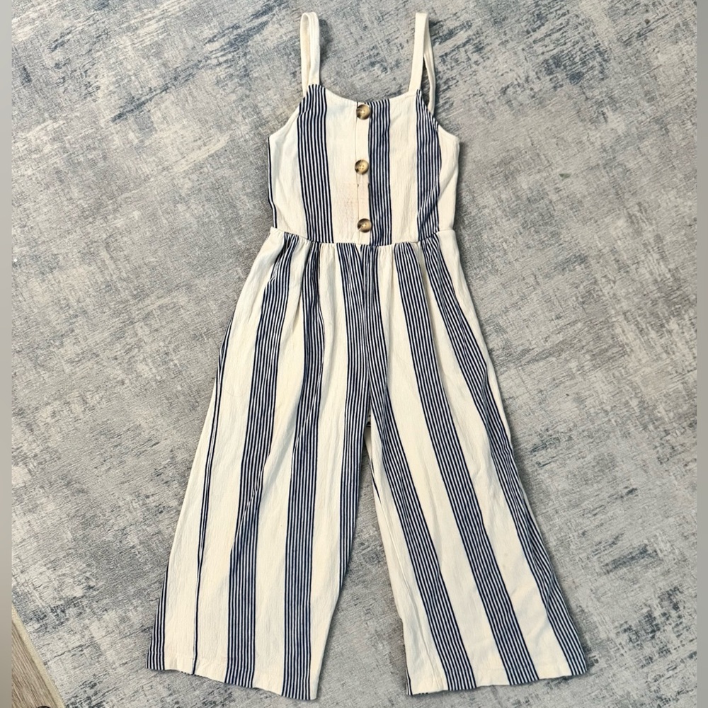 Zara Wide Leg Kids Jumpsuit